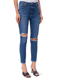 Sarah Slim Ripped Denim Jeans