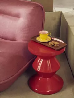 كرسي استرخاء منتفخ بلون التوت