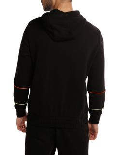 Full-Zip Hoodie with Techno-fabric Pockets