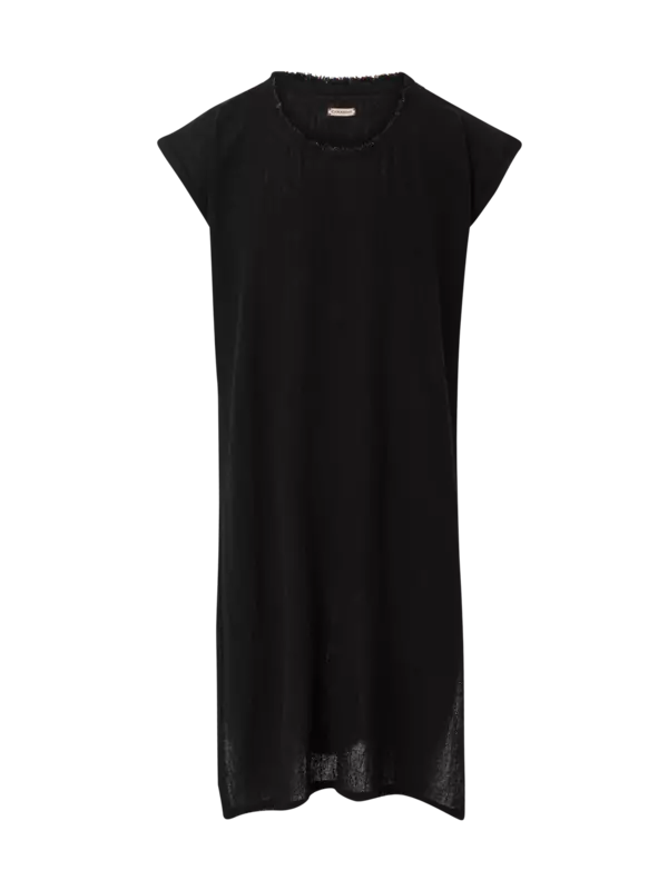 بلوزة ألومال طويلة بتصميم دائري