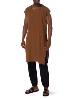 بلوزة طويلة أولومال دائرية