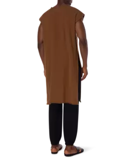 بلوزة طويلة أولومال دائرية