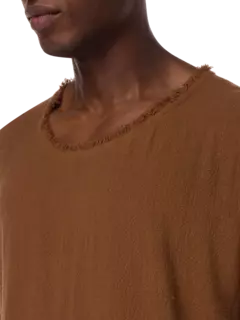 بلوزة طويلة أولومال دائرية