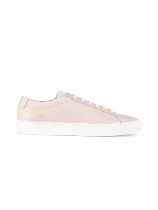 Common Projects Achilles Nubuck and Leather Sneakers THAT