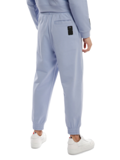 Cotton Sweatpants with Leg Print