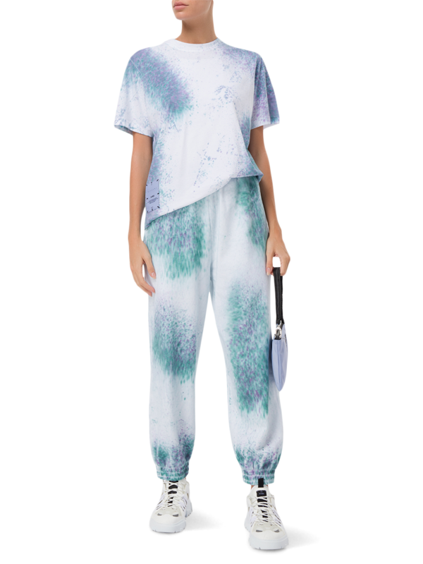 Abstract Print Jogging Pants