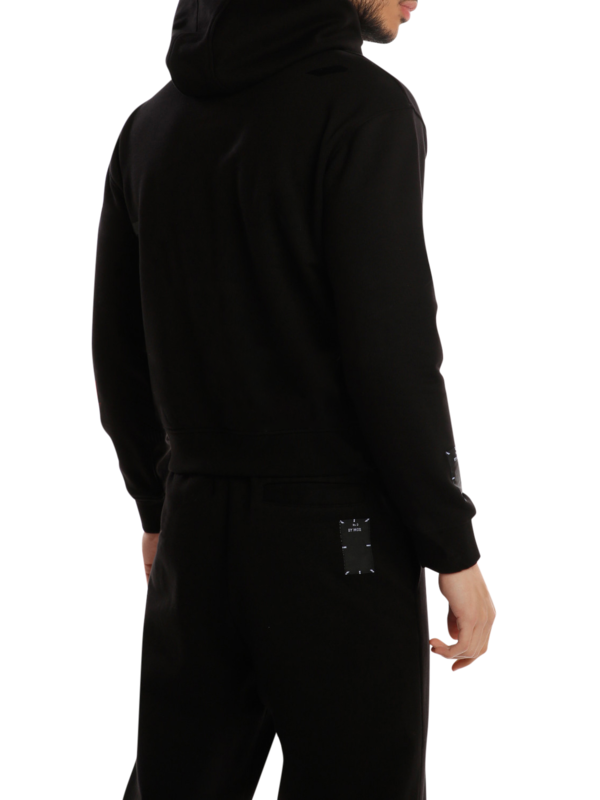 Cotton Hoodie with Signature Print