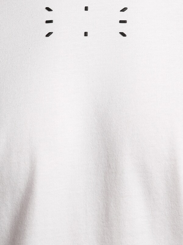 Cotton T-Shirt with Signature Print
