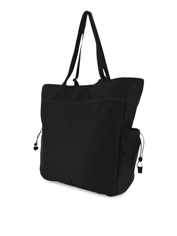 Black Fabric Handbag.