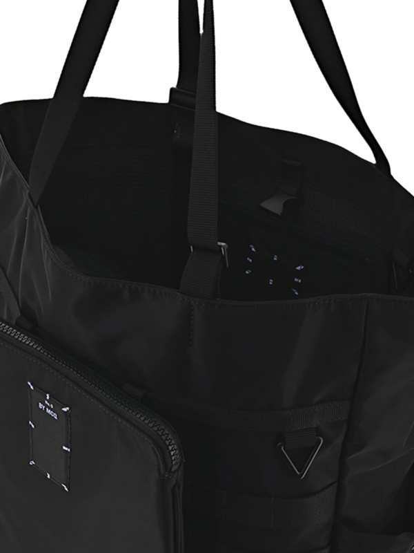 Black Fabric Handbag.
