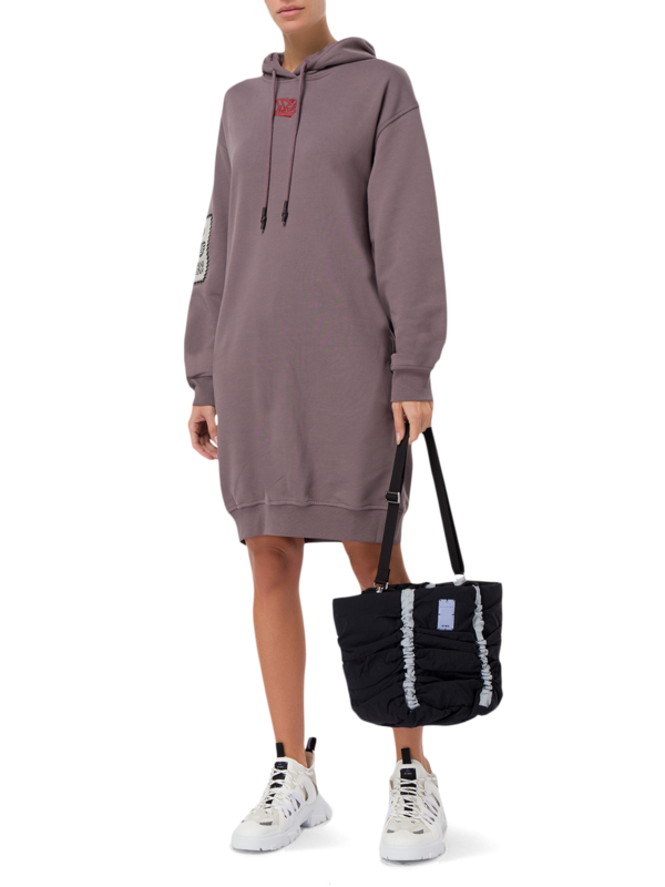In Dust Hooded Dress