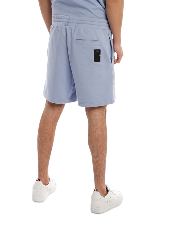 Cotton Shorts with Side Print