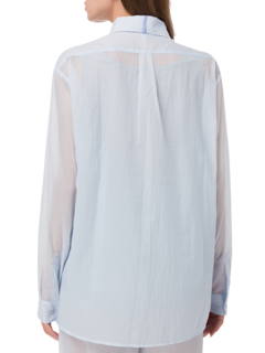 Sheer Long-Sleeve Shirt