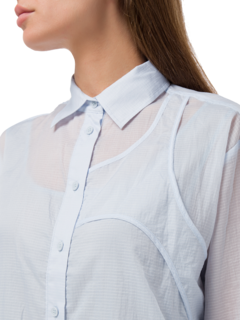 Sheer Long-Sleeve Shirt