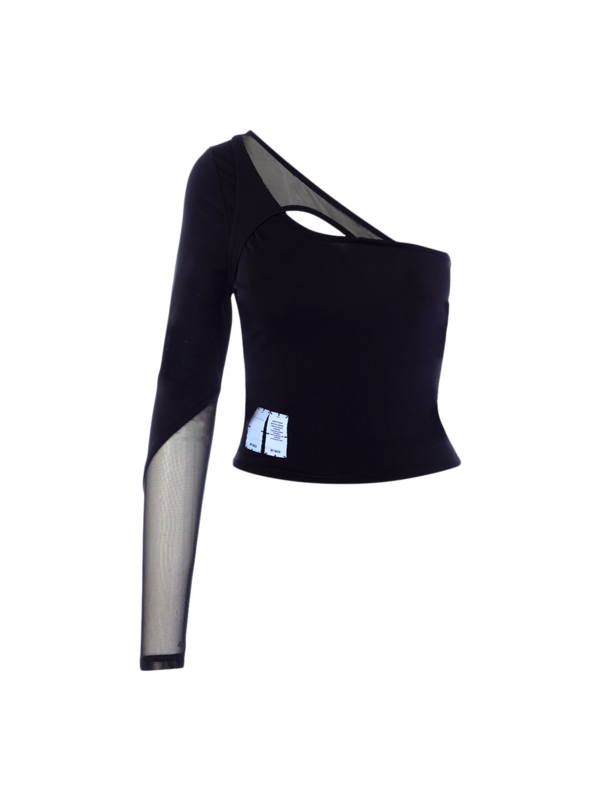 Twisted One Shoulder Top