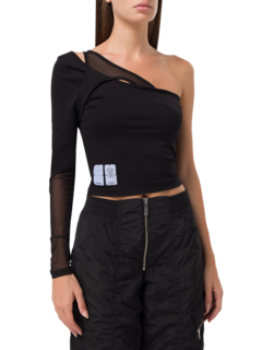 Twisted One Shoulder Top
