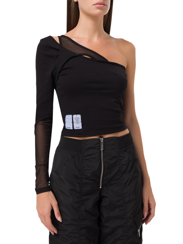 Twisted One Shoulder Top