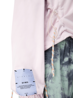 Drawcord Crop Sweatshirt