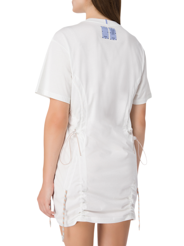 Drawcord T-shirt Dress