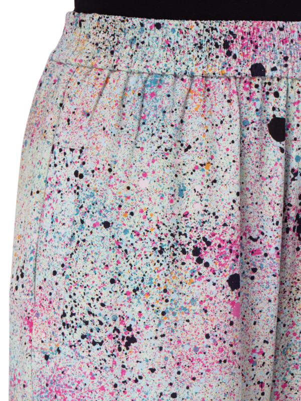 Splatter-Print Trousers