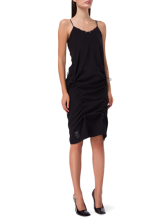 Silk Midi Dress