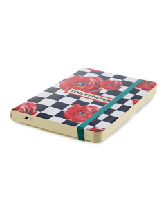 Multicolored Notebook with Floral Eyes Cover