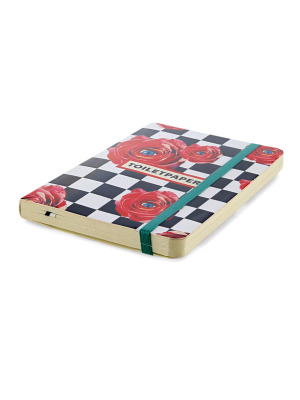 Multicolored Notebook with Floral Eyes Cover