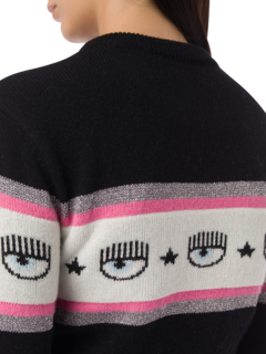 Logomania Cropped Sweater