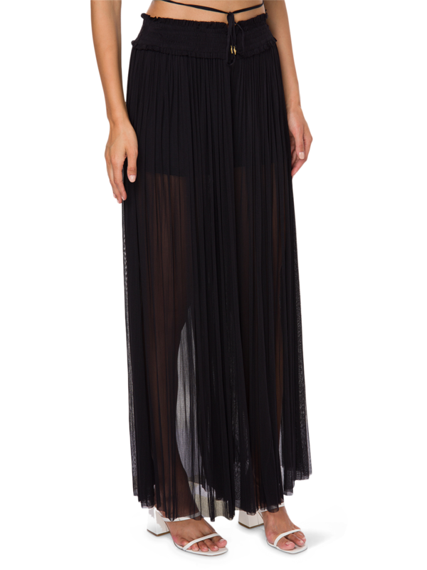 Tegea Silk Tulle Pants