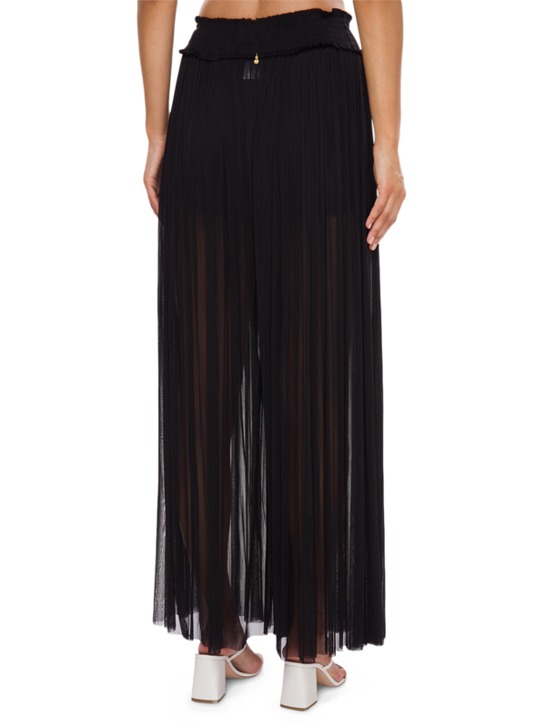 Tegea Silk Tulle Pants