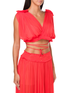 Antigone Wrap Top