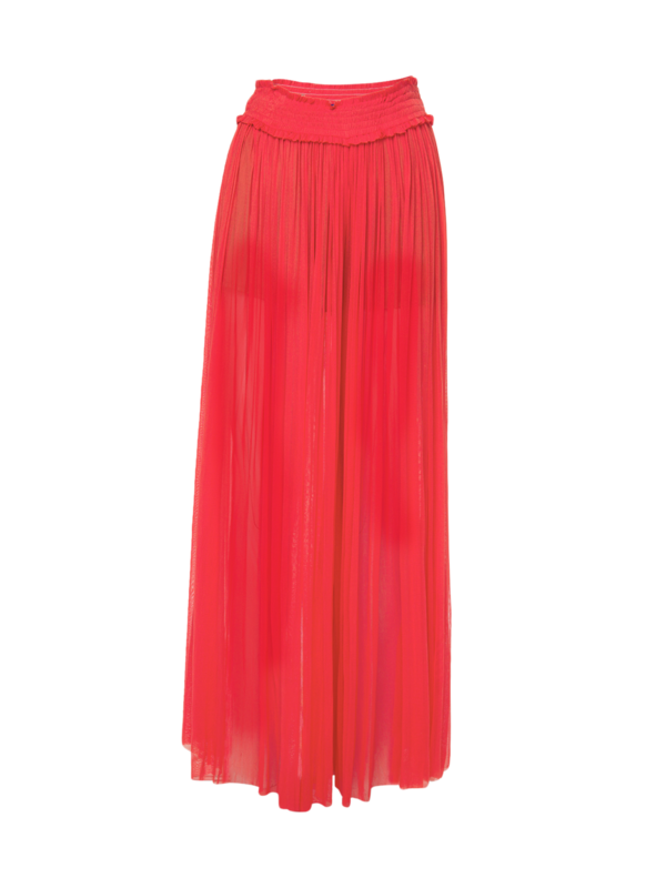 Tegea Silk Tulle Pants