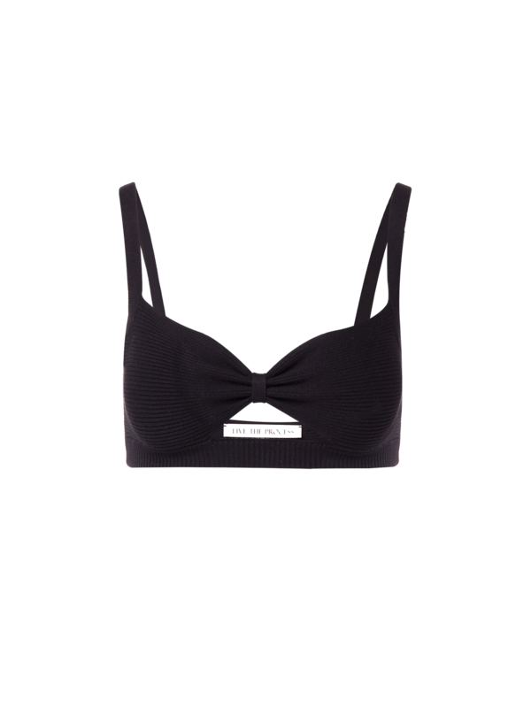 CINCH BRALETTE IN PEACHSKIN