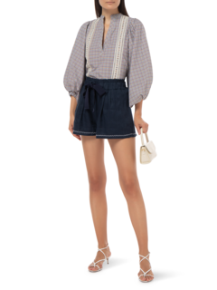GIORGIO LINEN SHORT