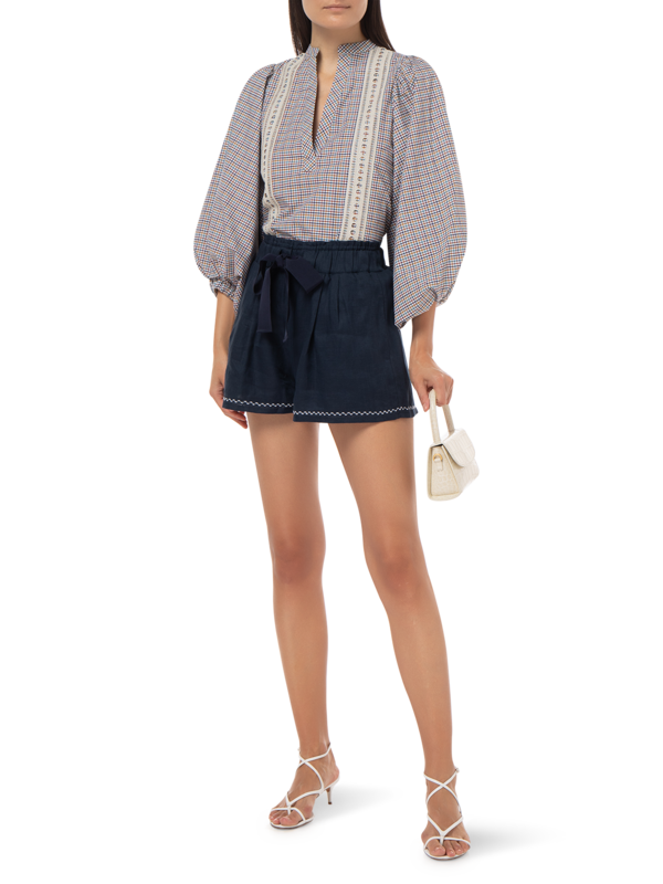GIORGIO LINEN SHORT