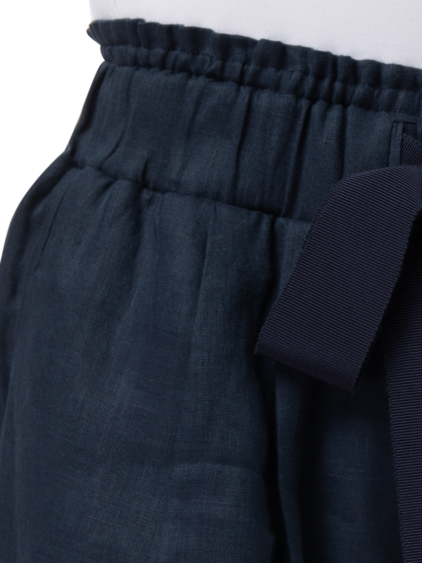 GIORGIO LINEN SHORT