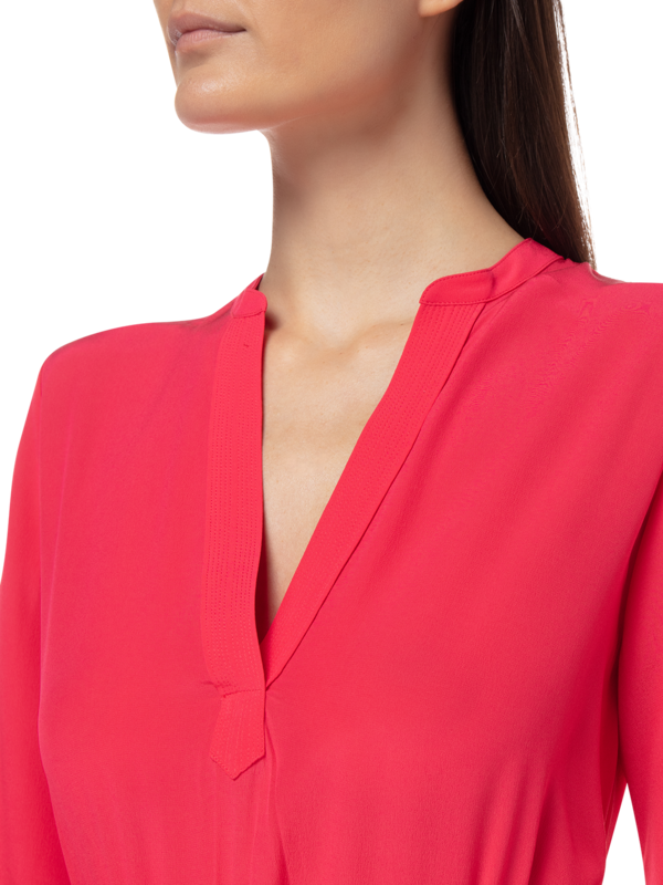 SASSARI CREPE DE CHINE MIDI DRESS