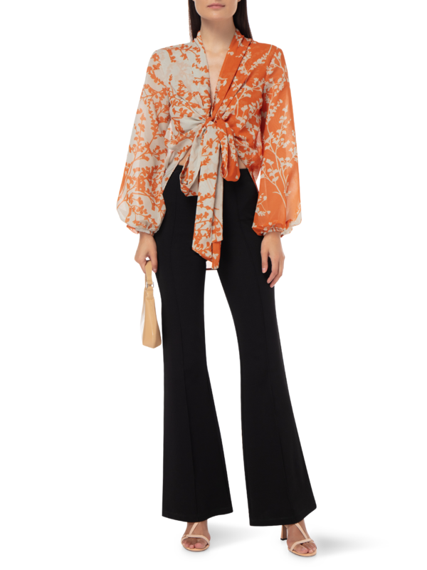 HONEY ORANGE BLOSSOM SILK BLOUSE