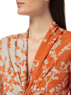HONEY ORANGE BLOSSOM SILK BLOUSE