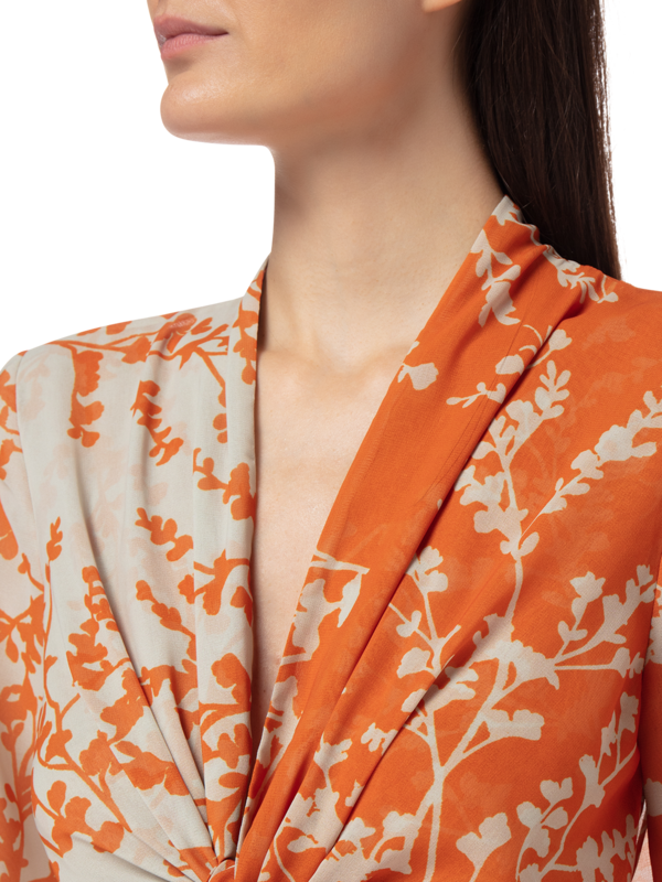 HONEY ORANGE BLOSSOM SILK BLOUSE