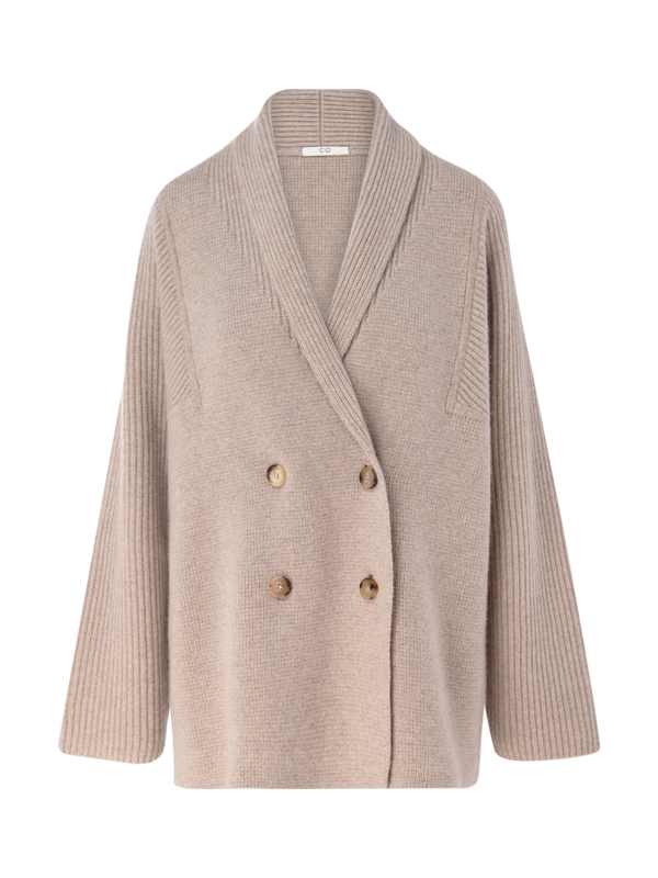 DOUBLE BREASTED CARDIGAN