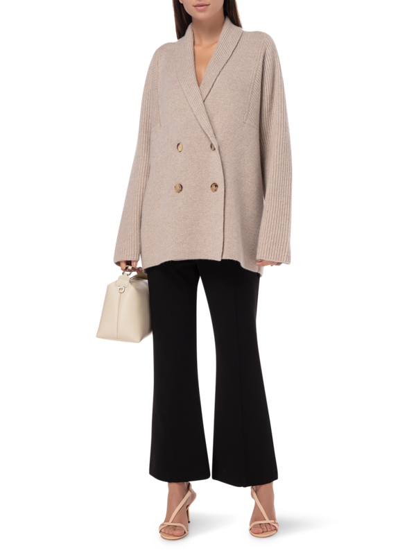 DOUBLE BREASTED CARDIGAN