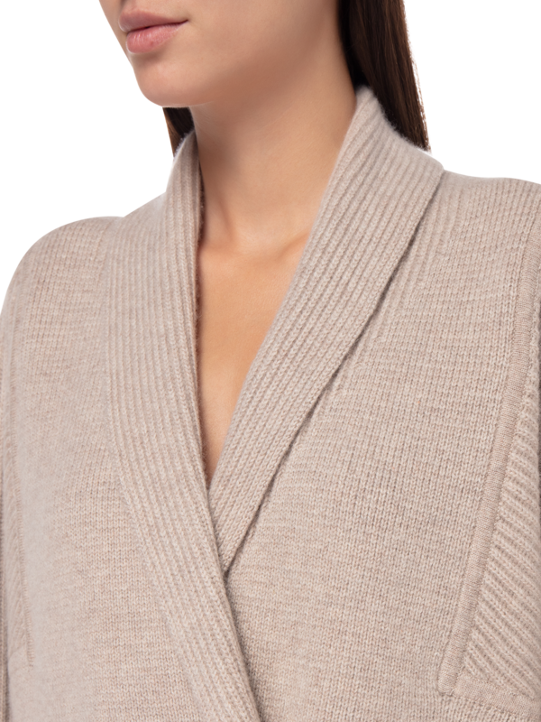 DOUBLE BREASTED CARDIGAN