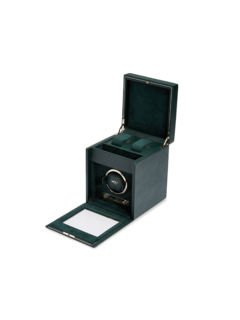 British Racing Single Watch Winder w/ Storage Green