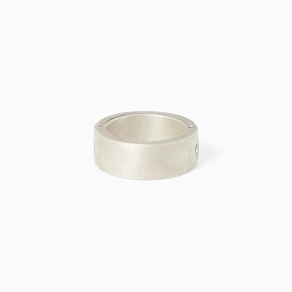 Gold & Silver Textured Ring