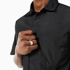 Gold & Silver Textured Ring