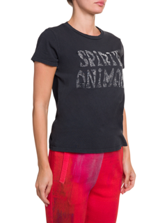 T-shirt with a Chest Logo