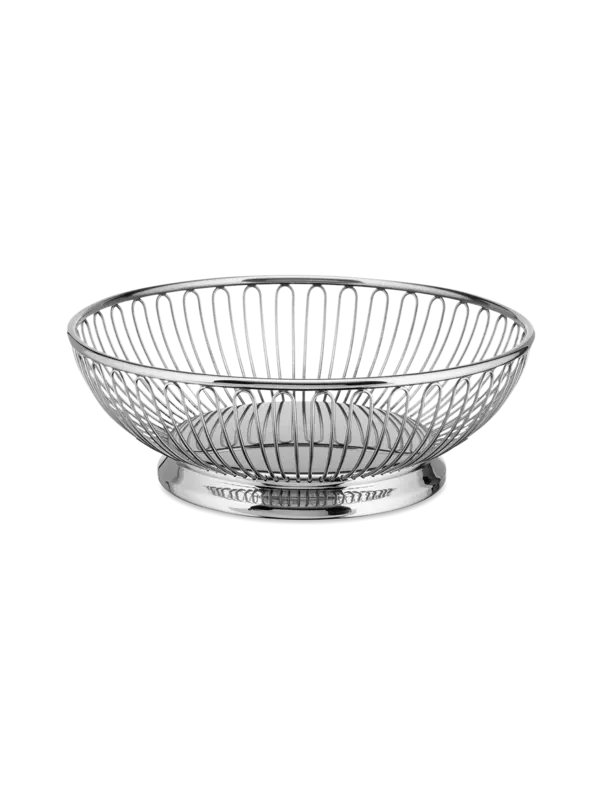سلة دائرية من السلك المعدني بمقاس 20 بوصة