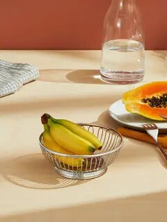 سلة دائرية من السلك المعدني بمقاس 20 بوصة