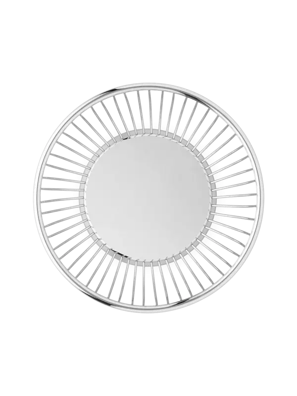 سلة دائرية من السلك المعدني بمقاس 20 بوصة